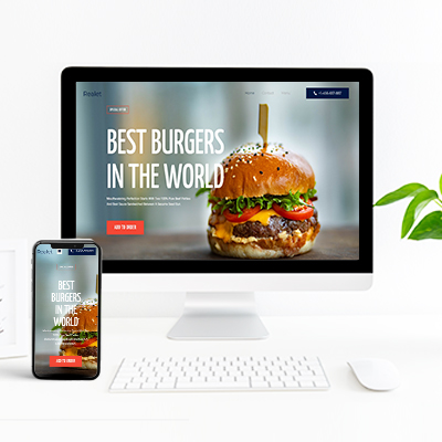 burger Restaurant webseite